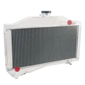 8178 Asi Performance 2 Rows Aluminum Radiator Fits 1955-1971 Morris Minor 1000 948/1098 L4 Manual Mt