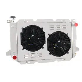 A1451 Asi Performance 3 Rows Radiator Shroud Fan Relay 1985-1997 For Ford F-150 F-250 F-350 Bronco