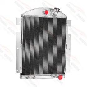 Cc3738ch Asi Performance Aluminum 3 Rows Radiator Fits 1937 1938 Chevrolet Truck V8 Conversion 3.5l L6