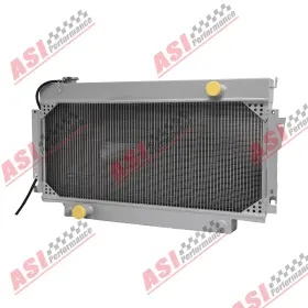 E3th8005ab Asi Performance 3row Aluminium Radiator For 1983-1990 1989 Ford F-250 6.9l Cc1166