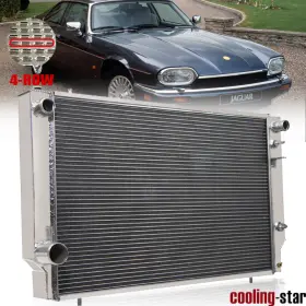 Mhe4190ba Asi Performance 4 Rows 62mm Core Aluminum Radiator Fits 1976-1996 Jaguar Xjs Xj12 5.3l 6.0l V12