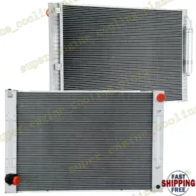 Sbr13004 Asi Performance For 2009-2013 Infiniti G37 Sedan 13-2017 Nissan 370z Includes Condenser Radiator