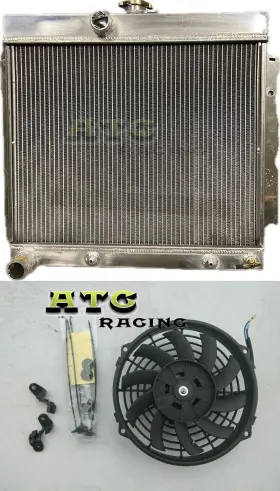 Dpi1635 Atc Racing Cc1635 Cu1635 Ae1635 3 Row Radiator Fan For 1963-1969 Dodge Charger Dart Mopar Coronet Polara At