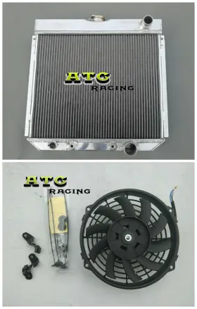 Ds2f11f Atc Racing 3 Row Radiator Fan For Ford Fairlane/66-70 Mustang/mercury Cougar 1963-1969 68