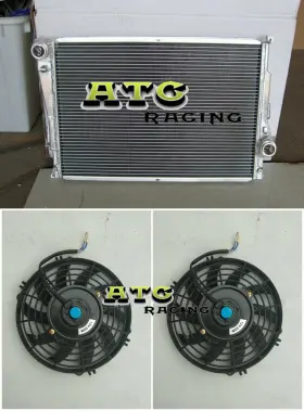 Fd65f5f5f Atc Racing Aluminum Radiator Fan Fit Bmw E46 M3 330d 328 325 323 320 Ci 318i 1999-06 Mt Z4