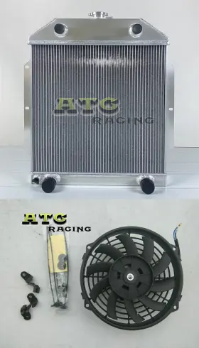 G5g5g55g5g Atc Racing Aluminum Radiator Fan For 1949-1953 51 52 Ford Cars With Flat Head Config V8 Mt