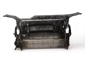 1137328315 Audi 2008 - 2011 S5 8t 3.0l Radiator Condenser Fan Shroud Cooling Core Support