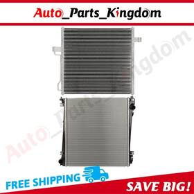 Auto Parts Kingdom 12965681 Radiator And Ac Condenser Cooling Kit For 2002 2003-05 Ford Explorer Mercury 4.0l