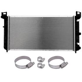 Auto Parts Top A835288top Radiator With Universal Oil Hose Clamps Kit For 02-06 Chevrolet Avalanche 1500