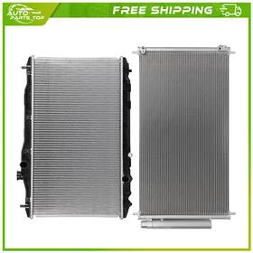 Auto Parts Top A837793top Aluminum Radiator And Ac Condenser Cooling Kit For 2012-20142015 Honda Civic