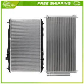 2012-20142015 Auto Parts Top A837793top Aluminum Radiator And Ac Condenser Cooling Kit For Honda Civic