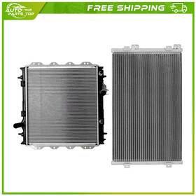 Auto Parts Top A837848top Aluminum Radiator And Ac Condenser Cooling Kit For 2001-2010 Chrysler Pt Cruiser
