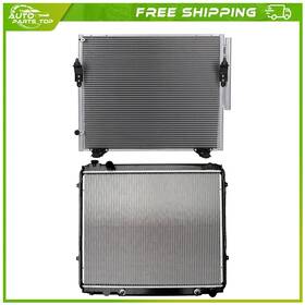 Auto Parts Top A838097top Aluminum Radiator And Ac Condenser Cooling Kit For 2006 Toyota Tundra