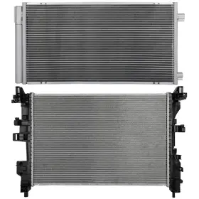 A844034top Auto Parts Top Aluminum Radiator And Ac Condenser Cooling Kit For 15 16-17 2021 Jeep Renegade A844034top Auto Parts Top Aluminum Radiator And Ac Condenser Cooling Kit For 15 16-17 2021 Jeep Renegade