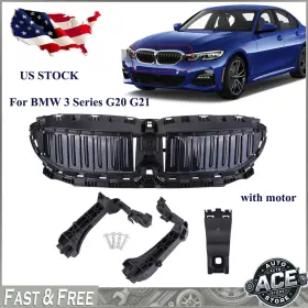 51749465188 Autoacestore For Bmw G20 G21 19-22 Front Upper Radiator Grille Active Air Shutter