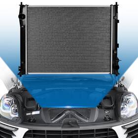 Autobasicparts 10155077 For 2019 Honda Civic 1.5l 2016-2019 2.0l Aluminum Radiator Rad13583
