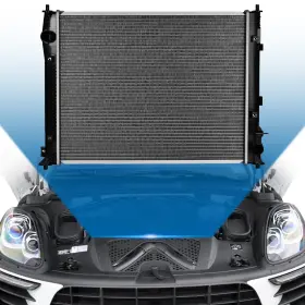 Rad13583 Autobasicparts 10155077 For 2019 Honda Civic 1.5l 2016-2019 2.0l Aluminum Radiator