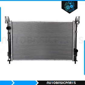 10155095 Autobasicparts For 2004-2006 Chrysler Pacifica 3.5l Aluminum Radiator Rad2702 Black Or Silver