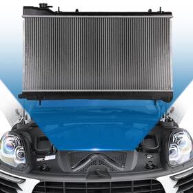 Autobasicparts 10155841 For 1999-2001 Subaru Impreza 2.2l Aluminum Radiator Fits Rad2402 Black Or Silver