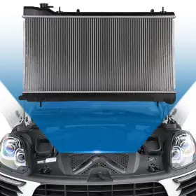 10155841 Autobasicparts For 1999-2001 Subaru Impreza 2.2l Aluminum Radiator Fits Rad2402 Black Or Silver