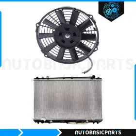 10254326 Autobasicparts For 2000-2004 Toyota Avalon 3.0l Aluminum Radiator And Cooling Fan Kit 10254326 Autobasicparts For 2000-2004 Toyota Avalon 3.0l Aluminum Radiator And Cooling Fan Kit
