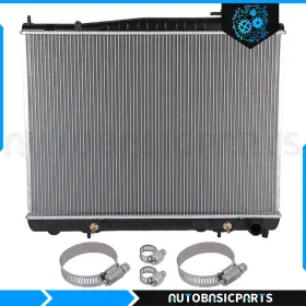 10263382 Autobasicparts For 1997-2000 Infiniti Qx4 1996-2000 Nissan Pathfinder 3.3l Aluminum Radiator