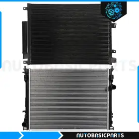 10266419 Autobasicparts For 2006-2009 Dodge Charger 3.5l 6.1l Aluminum Radiator And Condenser Cooling Kit 10266419 Autobasicparts For 2006-2009 Dodge Charger 3.5l 6.1l Aluminum Radiator And Condenser Cooling Kit