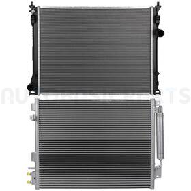 Autobasicparts 12816869 For 2009-2019 Dodge Charge Chrysler 300 Radiator And Condenser Cooling Kit