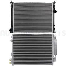 12816869 Autobasicparts For 2009-2019 Dodge Charge Chrysler 300 Radiator And Condenser Cooling Kit