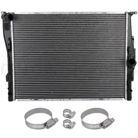 13401950 Autobasicparts Radiator For 2007-2013 Bmw 328i 2.0l With Universal Oil Hose Clamps Kit
