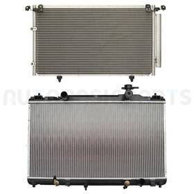 Autobasicparts 13402039 Aluminum Radiator And Ac Condenser Cooling Kit For 2002-2006 Toyota Camry 2.4l