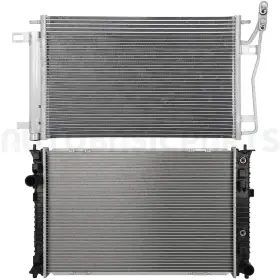 13402056 Autobasicparts Aluminum Radiator And Condenser Cooling Kit For 2006-2009 Ford Fusion 2.3l 13402056 Autobasicparts Aluminum Radiator And Condenser Cooling Kit For 2006-2009 Ford Fusion 2.3l