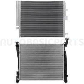 Autobasicparts 13402094 Aluminum Radiator And Ac Condenser Cooling Kit For 2017-2020 Dodge Durango 5.7l