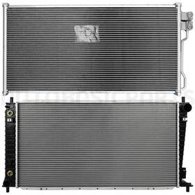 Autobasicparts 13402195 Aluminum Radiator And Ac Condenser Cooling Kit For 2004 2005 2006 Ford Expedition