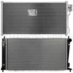 13402195 Autobasicparts Aluminum Radiator And Ac Condenser Cooling Kit For 2004 2005 2006 Ford Expedition