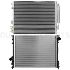 13402206 Autobasicparts Aluminum Radiator And Ac Condenser Cooling Kit For 2009-2010 Dodge Charger 13402206 Autobasicparts Aluminum Radiator And Ac Condenser Cooling Kit For 2009-2010 Dodge Charger