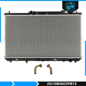 9884774 Autobasicparts For 1999-2001 Toyota Camry Solara 2.2l 1997 3.0l Aluminum Radiator