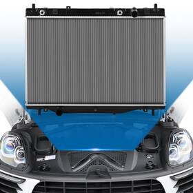 Autobasicparts 9898480 For 2005-2007 Cadillac Cts 2.8l 3.6l 2006-2007 6.0l Aluminum Radiator