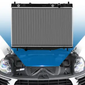 9898480 Autobasicparts For 2005-2007 Cadillac Cts 2.8l 3.6l 2006-2007 6.0l Aluminum Radiator