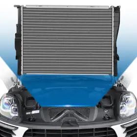 9898641 Autobasicparts For 2007-2013 Bmw 328i 2008-2013 128i 3.0l 2012-2013 2.0l Aluminum Radiator