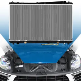 9899306 Autobasicparts For 2000-2004 Toyota Avalon 3.0l Aluminum Radiator Fits 2325 Black Or Silver