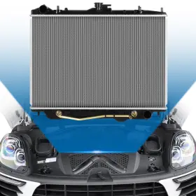 9899335 Autobasicparts For 1999-2002 Honda Passport 1999-2004 Isuzu Rodeo 3.2l Aluminum Radiator