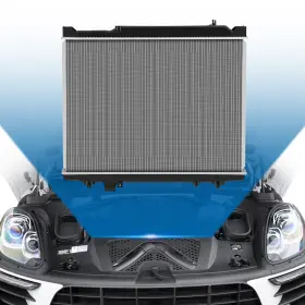 9899586 Autobasicparts For 2004-2006 Suzuki Xl-7 2.7l Front Aluminum Radiator Fits Cu2933