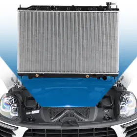Rad2692 Autobasicparts 9902118 For 2004-2009 Nissan Quest 3.5l Aluminum Radiator Black Or Silver Fits