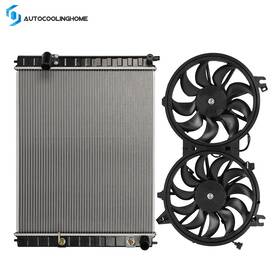 Autocoolinghome Auto84412901s Electric Radiator Cooling Fan Assembly Kit For 2008-2009 Infiniti Ex35 2009 Fx35