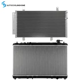 Coo84804001ling Autocoolinghome Radiator And A/c Condenser For 2010-2011 Toyota Camry 2.5l Without Engine Oil Cooler