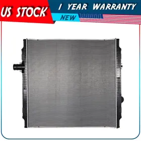 Adp06105001s Autodayplus Replacement Aluminum Truck Radiator For 201001 2008-2010 Peterbilt 386 New