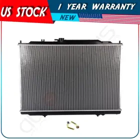 Adp12497401s Autodayplus Aluminum Radiator Fits Honda Pilot 2003 2004 Acura Mdx 2001 2002 V6 3.5l 2417