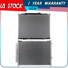 Adp83803501s Autodayplus Radiator And Ac Condenser Kit For 09 10 11 12 13 14 Honda Ridgeline