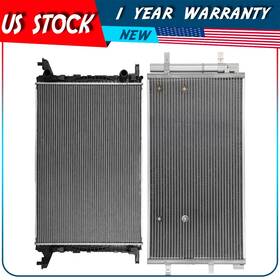 Autodayplus Adp84400801s Radiator And Ac Condenser Kit For 2017 Audi A4 Quattro Aluminum Replacement